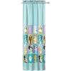 image:imageSunny Side Up Window Curtains for Kids Bedroom 4Piece Drape Set with 2 Tiebacks Black  Monster Jam 42 W x 63 L Pack of 2Teal  Bluey