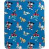 image:imageJay Franco Kids Plush Throw Blanket  Soft amp Cozy Fleece Throw for Bedroom amp Couch Dcor Official Licensed Product Black  Monster Jam 40x50  Travel BlanketBlue  Mickey and Friends