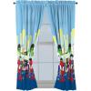 image:imageSunny Side Up Window Curtains for Kids Bedroom 4Piece Drape Set with 2 Tiebacks Black  Monster Jam 42 W x 63 L Pack of 2Blue  Spidey  His Amazing Friends