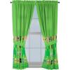 image:imageSunny Side Up Window Curtains for Kids Bedroom 4Piece Drape Set with 2 Tiebacks Black  Monster Jam 42 W x 63 L Pack of 2Green  Minecraft