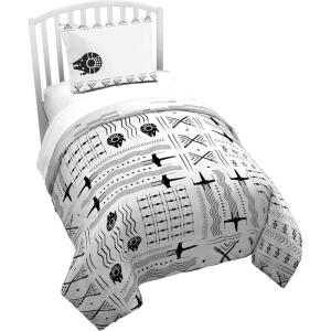image:imageJay Franco Kids Duvet Cover Set with Sham amp Pillowcase  UltraSoft Linen Feel Bedding for Room Decor Cover ONLY Comforter NOT Included Multi  Monster Jam 2 Piece TwinWhite  Star Wars