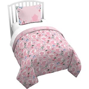 image:imageJay Franco Kids Duvet Cover Set with Sham amp Pillowcase  UltraSoft Linen Feel Bedding for Room Decor Cover ONLY Comforter NOT Included Multi  Monster Jam 2 Piece TwinPink  Princess