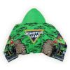image:imageJay Franco Kids Hooded Towel  22 x 51 Super Soft Bath Wrap with 3D Hood Beach Pool amp Travel Official Licensed Product Green  Monster Jam Grave Digger