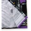 image:imageJay Franco Kids Hooded Towel  22 x 51 Super Soft Bath Wrap with 3D Hood Beach Pool amp Travel Official Licensed Product Purple  Monster Jam Sparkle Smash