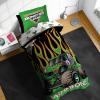 image:imageSunny Side Up Monster Jam Twin Comforter Set  5 Piece Kids Bedding Includes Comforter Sheets amp Pillow Cover  Super Soft Trucks Microfiber Bed Set