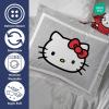 image:imageJay Franco Kids Duvet Cover Set with Sham amp Pillowcase  UltraSoft Bedding for Room Decor Cover ONLY Comforter NOT Included Black  Marvel Comics 3 Piece QueenGrey  Hello Kitty