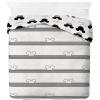 image:imageJay Franco Kids Duvet Cover Set with Sham amp Pillowcase  UltraSoft Bedding for Room Decor Cover ONLY Comforter NOT Included Black  Marvel Comics 3 Piece QueenWhite  Mickey Mouse