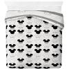 image:imageJay Franco Kids Duvet Cover Set with Sham amp Pillowcase  UltraSoft Bedding for Room Decor Cover ONLY Comforter NOT Included Black  Marvel Comics 3 Piece QueenWhite  Mickey Mouse