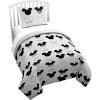 image:imageJay Franco Kids Duvet Cover Set with Sham amp Pillowcase  UltraSoft Bedding for Room Decor Cover ONLY Comforter NOT Included Black  Marvel Comics 3 Piece QueenWhite  Mickey Mouse