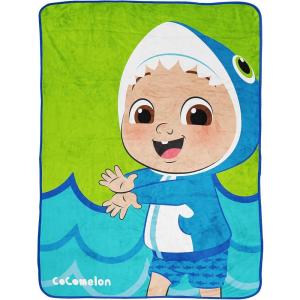 image:imageJay Franco Plush Throw Blanket  46 x 60 Inch Cartoon Kids Soft amp Cozy Fleece Throw for Bedroom amp Couch Dcor Official Licensed Product Red  SpidermanGreen  Cocomelon