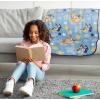 image:imageJay Franco Kids Plush Throw Blanket  Soft amp Cozy Fleece Throw for Bedroom amp Couch Dcor Official Licensed Product Multi  Nightmare Before Christmas 46x60  Throw BlanketBlue  Bluey