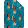 image:imageJay Franco Kids Plush Throw Blanket  Soft amp Cozy Fleece Throw for Bedroom amp Couch Dcor Official Licensed Product Multi  Nightmare Before Christmas 46x60  Throw BlanketTeal  Moana