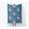 image:imageJay Franco Kids Plush Throw Blanket  Soft amp Cozy Fleece Throw for Bedroom amp Couch Dcor Official Licensed Product Multi  Nightmare Before Christmas 46x60  Throw BlanketBlue  Frozen