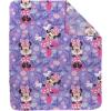 image:imageJay Franco Kids Plush Throw Blanket  Soft amp Cozy Fleece Throw for Bedroom amp Couch Dcor Official Licensed Product Multi  Nightmare Before Christmas 46x60  Throw BlanketPurple  Minnie Mouse