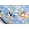 image:imageJay Franco Kids Plush Throw Blanket  Soft amp Cozy Fleece Throw for Bedroom amp Couch Dcor Official Licensed Product Multi  Nightmare Before Christmas 46x60  Throw BlanketBlue  Bluey