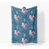 image:imageJay Franco Kids Plush Throw Blanket  Soft amp Cozy Fleece Throw for Bedroom amp Couch Dcor Official Licensed Product Multi  Nightmare Before Christmas 46x60  Throw BlanketBlue  Frozen