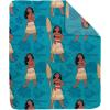 image:imageJay Franco Kids Plush Throw Blanket  Soft amp Cozy Fleece Throw for Bedroom amp Couch Dcor Official Licensed Product Multi  Nightmare Before Christmas 46x60  Throw BlanketTeal  Moana