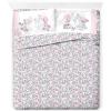 image:imageJay Franco Kids Sheet Set with Fitted Flat Sheets amp Pillow Cover  UltraSoft Bedding with Pillowcase for Room Decor White  Harry Potter 4 Piece QueenPink  Disney Princess