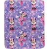 image:imageJay Franco Kids Plush Throw Blanket  Soft amp Cozy Fleece Throw for Bedroom amp Couch Dcor Official Licensed Product Multi  Nightmare Before Christmas 46x60  Throw BlanketPurple  Minnie Mouse