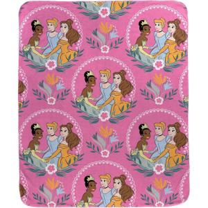 image:imageJay Franco Kids Plush Throw Blanket  Soft amp Cozy Fleece Throw for Bedroom amp Couch Dcor Official Licensed Product Multi  Nightmare Before Christmas 46x60  Throw BlanketPink  Princess