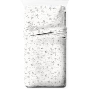 image:imageJay Franco Kids Sheet Set with Fitted Flat Sheets amp Pillow Cover  UltraSoft Bedding with Pillowcase for Room Decor White  Harry Potter 4 Piece QueenWhite  Stitch