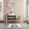 image:imageJay Franco Kids Christmas Tufted Bath Rug  20 x 30 Inches NonSlip Plush Mat with Latex Backing UltraSoft Absorbent Carpet Official Licensed Product Blue  StitchBlue  Buey