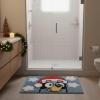 image:imageJay Franco Kids Christmas Tufted Bath Rug  20 x 30 Inches NonSlip Plush Mat with Latex Backing UltraSoft Absorbent Carpet Official Licensed Product Blue  StitchBlue  Buey
