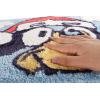image:imageJay Franco Kids Christmas Tufted Bath Rug  20 x 30 Inches NonSlip Plush Mat with Latex Backing UltraSoft Absorbent Carpet Official Licensed Product Blue  StitchBlue  Buey