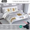 image:imageJay Franco Kids Comforter Set Includes Sheets and Pillow Covers  Soft and Cozy Bed Set for Stylish Room Decor Official Licensed Bedding Pink  Messi 5 Piece TwinWhite  Star Wars
