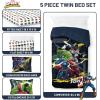 image:imageJay Franco Kids Comforter Set Includes Sheets and Pillow Covers  Soft and Cozy Bed Set for Stylish Room Decor Official Licensed Bedding Pink  Messi 5 Piece TwinMulti  Marvel Rivals