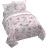 image:imageJay Franco Kids Comforter Set Includes Sheets and Pillow Covers  Soft and Cozy Bed Set for Stylish Room Decor Official Licensed Bedding Pink  Messi 5 Piece TwinPink  Disney Princess