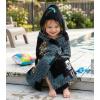 image:imageJay Franco Kids Hooded Towel  22 x 51 Super Soft Bath Wrap with 3D Hood Beach Pool amp Travel Official Licensed Product Grey  Minecraft Steve amp Alex