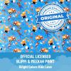 image:imageJay Franco Kids Nap Mat with Embedded Pillow amp Blanket  Soft 46x20 Microfiber Sleeping Bag with Name Tag amp HandleBlue  Blippi