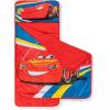 image:imageJay Franco Kids Nap Mat with Embedded Pillow amp Blanket  Soft 46x20 Microfiber Sleeping Bag with Name Tag amp HandleBlue  Cars