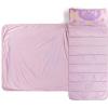 image:imageJay Franco Kids Nap Mat with Embedded Pillow amp Blanket  Soft 46x20 Microfiber Sleeping Bag with Name Tag amp HandleMulti  Lilo  Stitch