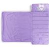 image:imageJay Franco Kids Nap Mat with Embedded Pillow amp Blanket  Soft 46x20 Microfiber Sleeping Bag with Name Tag amp HandlePink  Disney Princess