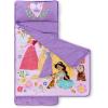 image:imageJay Franco Kids Nap Mat with Embedded Pillow amp Blanket  Soft 46x20 Microfiber Sleeping Bag with Name Tag amp HandlePink  Disney Princess