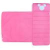 image:imageJay Franco Kids Nap Mat with Embedded Pillow amp Blanket  Soft 46x20 Microfiber Sleeping Bag with Name Tag amp HandlePink  Minnie Mouse