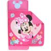 image:imageJay Franco Kids Nap Mat with Embedded Pillow amp Blanket  Soft 46x20 Microfiber Sleeping Bag with Name Tag amp HandlePink  Minnie Mouse