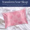 image:imageJay Franco Kids Satin Pillowcase  Pillow Cover ONLY  20 x 30 Inch Standard Size Super Soft amp Comfort Bedding Official Licensed Product Multi  Emily in ParisPink  Strawberry Shortcake