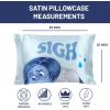 image:imageJay Franco Kids Satin Pillowcase  Pillow Cover ONLY  20 x 30 Inch Standard Size Super Soft amp Comfort Bedding Official Licensed Product Multi  Emily in ParisBlue  Sadness