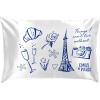 image:imageJay Franco Kids Satin Pillowcase  Pillow Cover ONLY  20 x 30 Inch Standard Size Super Soft amp Comfort Bedding Official Licensed Product Multi  Emily in ParisMulti  Emily in Paris