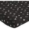 image:imageJay Franco Kids Sheet Set with Fitted Flat Sheets amp Pillow Cover  UltraSoft Bedding with Pillowcase for Room Decor Black  Minnie Mouse 3 Piece TwinBlack  Mickey and Friends