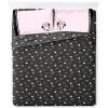 image:imageJay Franco Kids Sheet Set with Fitted Flat Sheets amp Pillow Cover  UltraSoft Bedding with Pillowcase for Room Decor Black  Minnie Mouse 3 Piece TwinBlack  Minnie Mouse