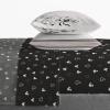 image:imageJay Franco Kids Sheet Set with Fitted Flat Sheets amp Pillow Cover  UltraSoft Bedding with Pillowcase for Room Decor Black  Minnie Mouse 3 Piece TwinBlack  Mickey and Friends