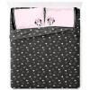 image:imageJay Franco Kids Sheet Set with Fitted Flat Sheets amp Pillow Cover  UltraSoft Bedding with Pillowcase for Room Decor Black  Minnie Mouse 3 Piece TwinBlack  Minnie Mouse