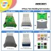 image:imageSunny Side Up Minecraft Twin Comforter Set  5 Piece Kids Bedding Includes Comforter Sheets amp Pillow Cover  Super Soft Gamer Microfiber Bed Set