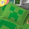 image:imageSunny Side Up Minecraft Twin Comforter Set  5 Piece Kids Bedding Includes Comforter Sheets amp Pillow Cover  Super Soft Gamer Microfiber Bed Set
