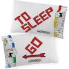 image:imageJay Franco 2Piece Soft Microfiber Kids Pillowcases 20 x 30 Inch Vibrant and Cozy Bedding for Boys amp Girls Multi  Monopoly