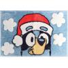 image:imageJay Franco Kids Christmas Tufted Bath Rug  20 x 30 Inches NonSlip Plush Mat with Latex Backing UltraSoft Absorbent Carpet Official Licensed Product Blue  StitchBlue  Buey